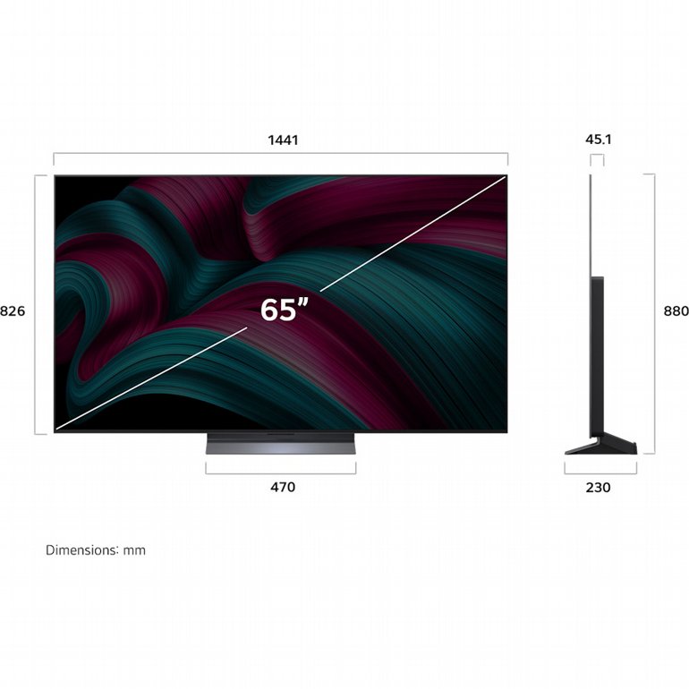 �������� ���� 65" 4K OLED �LG �� �� OLED65C56LA ���� - LG | ��.��