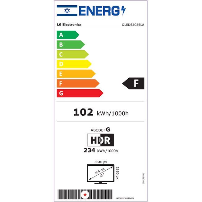 �������� ���� 65" 4K OLED �LG �� �� OLED65C56LA ���� - LG | ��.��