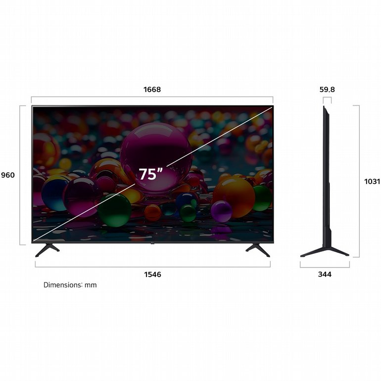 �������� ���� 75" 4K UHD ��� 75UA85006LA ���� LG | ��.��