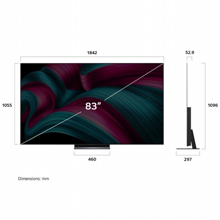 �������� ���� 83" OLED83C56LA 4K OLED ���� LG | �� ��