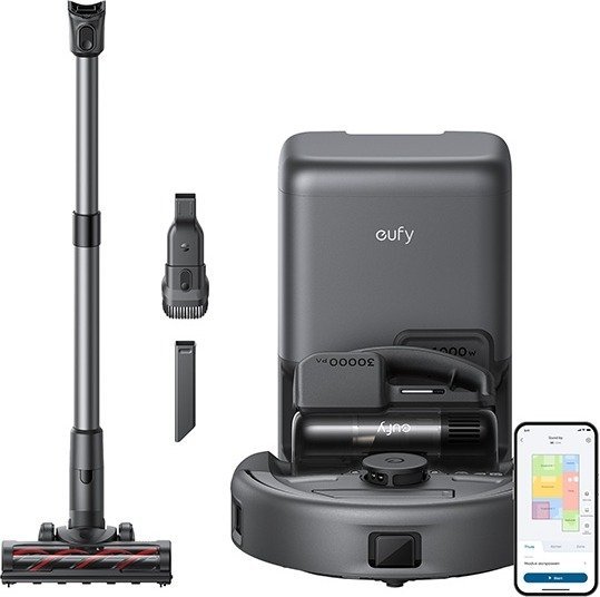 ���� ��� ������ ����� ����� ���� eufy Robot Vacuum 3-in-1 E20