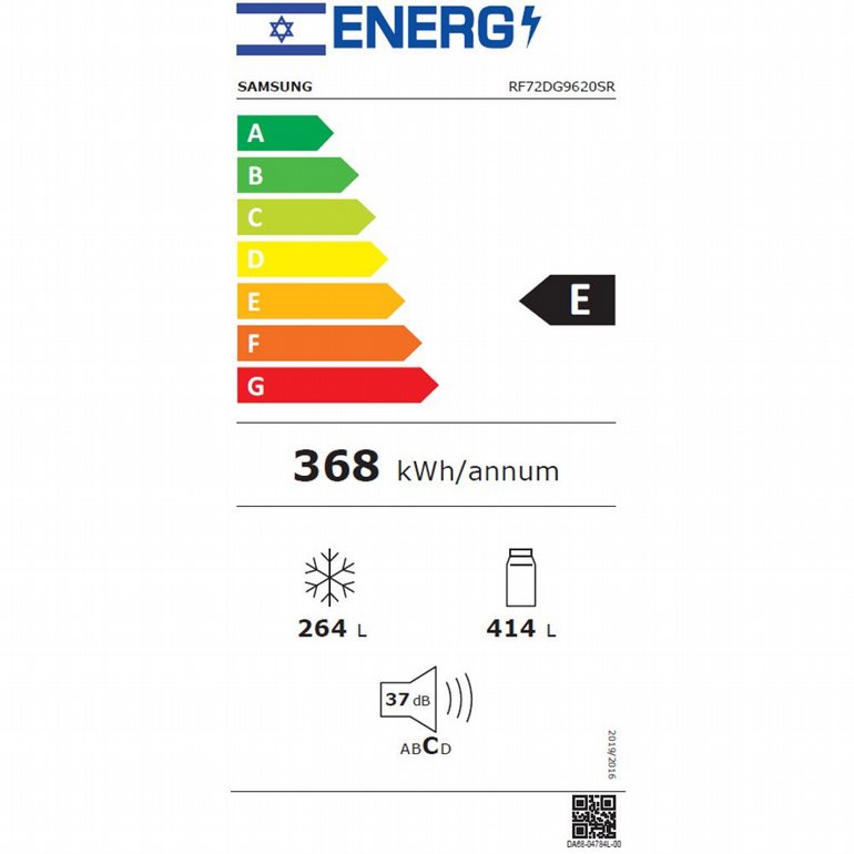 ���� ����� ����� 4 ����� ������ SAMSUNG RF72DG9620SR | ������ 