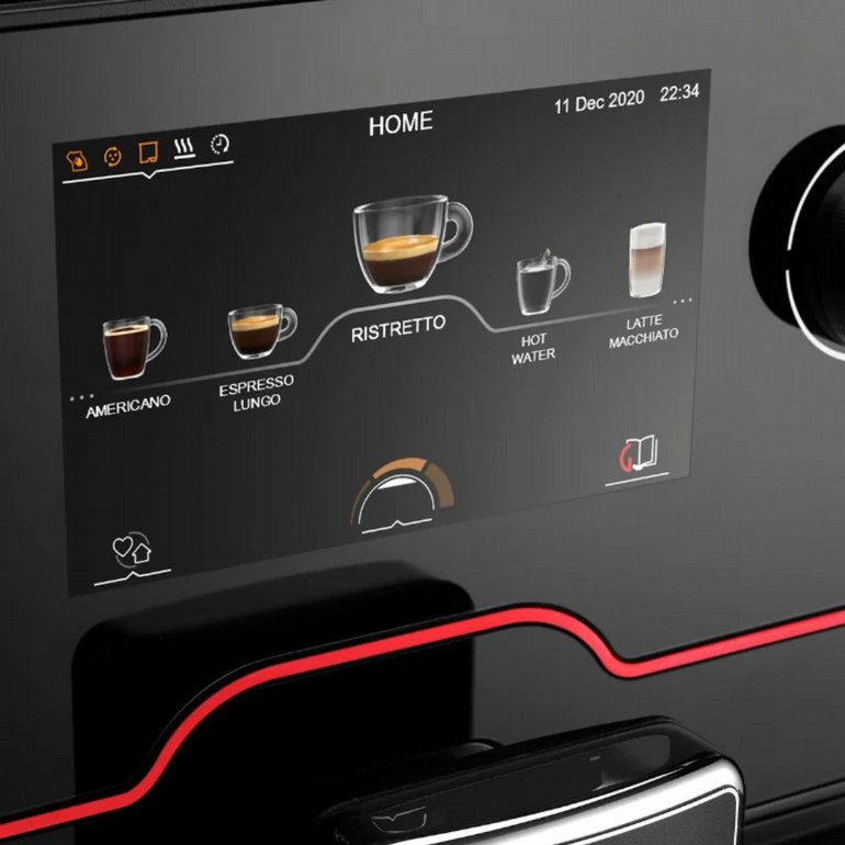 ����� ��� �������� ����� ������ Gaggia Accademia Glass black