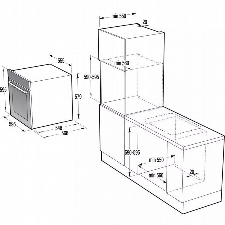 ���� ���� ������� GORENJE BO798S38BG | �������