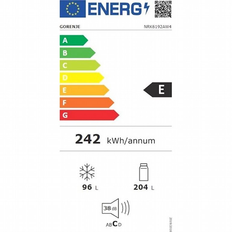 ���� ����� ����� 300 ���� GORENJE NRK6192AW4 | ������ 