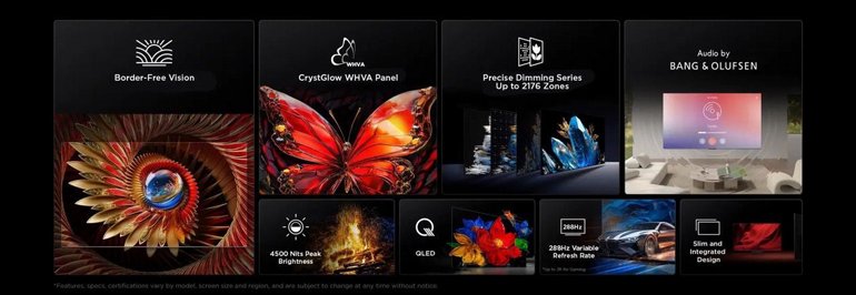 ��������� 85 ���� TCL 85C8K QD-Mini LED