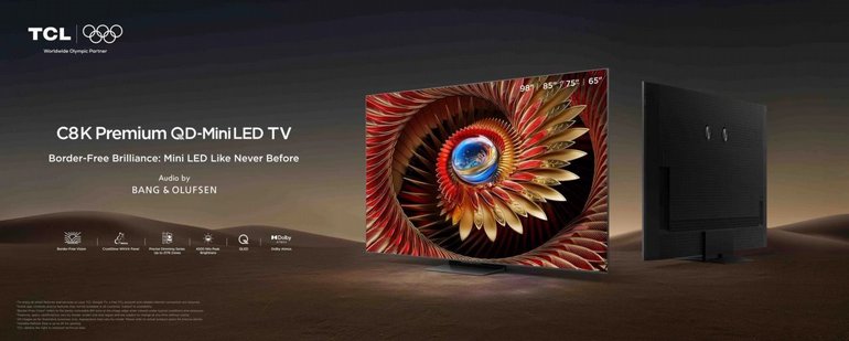 ��������� 85 ���� TCL 85C8K QD-Mini LED