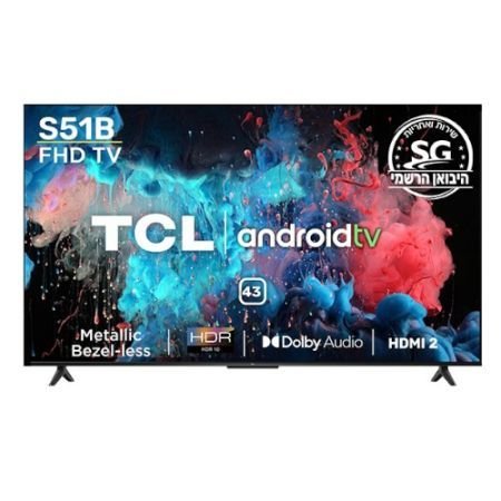 �������� ���� ��.��.�� "43 FULL HD ���� TCL 43S51B | ��.��.��