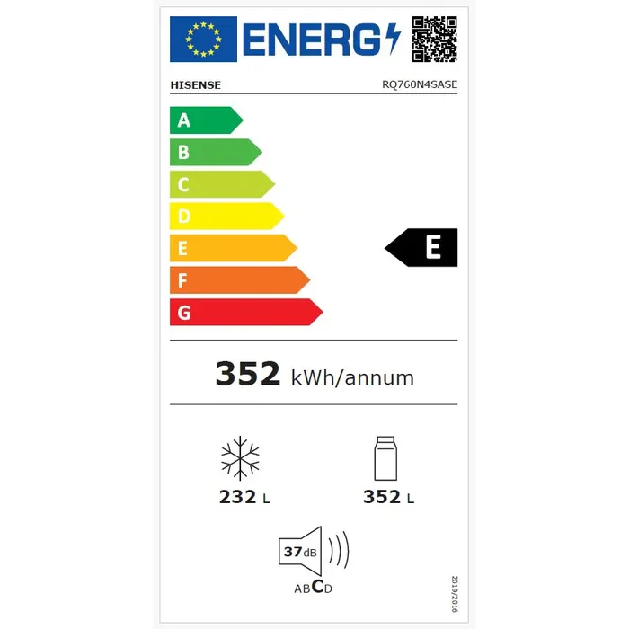 ���� 4 ����� 584 ���� ������ HISENSE RQ760N4SASE | ������ 