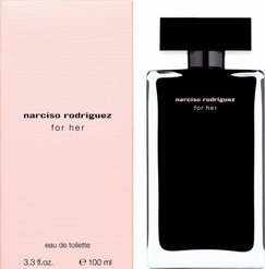 בושם לאישה 100 מ''ל Narciso Rodriguez For Her או דה טואלט E.D.T בושם לאישה 100 מ''ל Narciso Rodriguez For Her או דה טואלט E.D.T