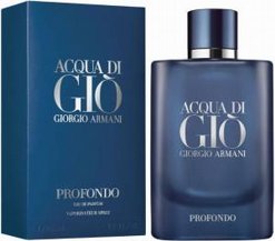 בושם לגבר 125 מ''ל Acqua Di Gio Profondo או דה פרפיום E.D.P מבית - Giorgio Armani בושם לגבר 125 מ''ל Acqua Di Gio Profondo או דה פרפיום E.D.P מבית - Giorgio Armani