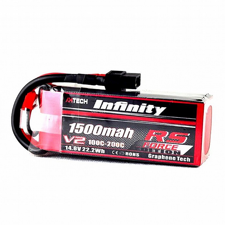 ����� Infinity 1500mah 14.8V 100C 4S1P RS Force Edition V2 