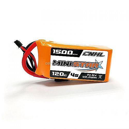 ����� - CNHL MiniStar 1500mAh 4S 14.8V 120C Lipo Battery 