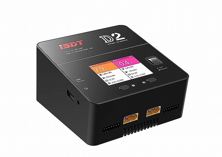 ���� - ISDT D2 200W 24A AC Dual Channel Output Smart Battery Balance Charger