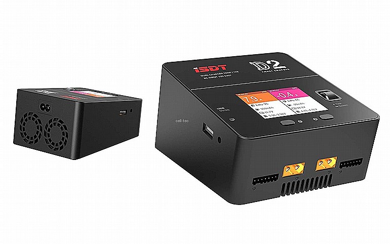 ���� - ISDT D2 200W 24A AC Dual Channel Output Smart Battery Balance Charger