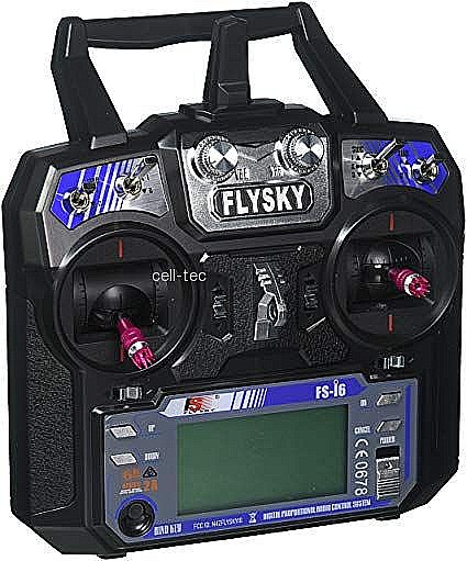 ��� - FlySky FS-i6 i6 2.4G 6CH AFHDS RC Radio Transmitter for FPV RC Drone - Mode 2 