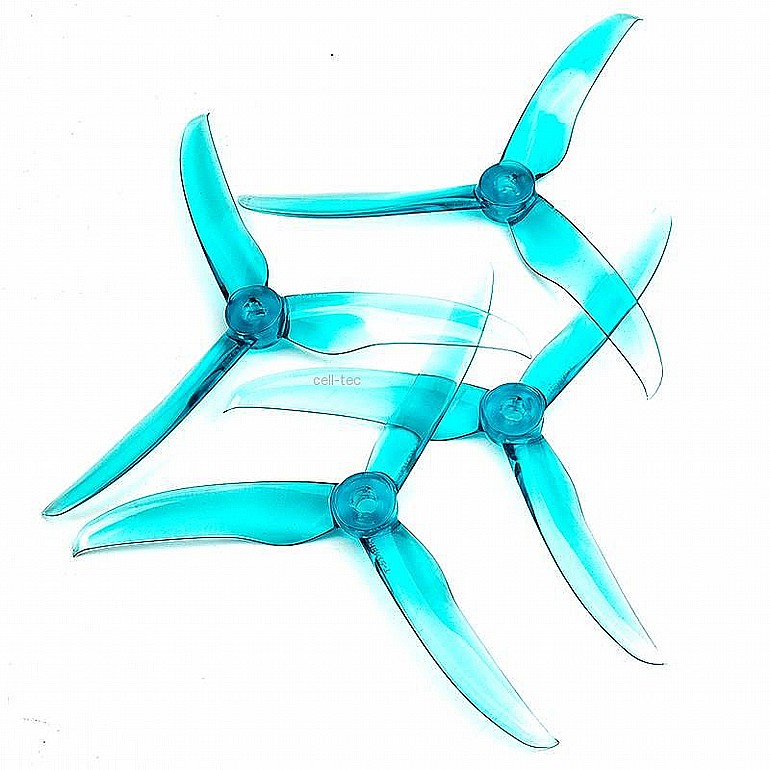 �� 4 ������ ��������� - T Motor T5143 3-blade Propeller 5mm Mounting Hole For RC Drone FPV Racing Multi Rotor