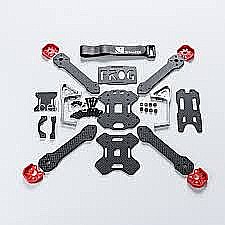 ���� ����� ����� - TransTEC Frog Lite 218mm Carbon Fiber 4mm Arm X Frame DIY Frame Kit RC Drone FPV Racing Multi Rotor - Frog Lite