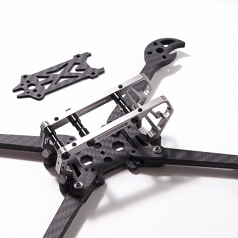 ���� ����� - FLYWOO CRAB 220mm 5 Inch FPV Racing Frame 5mm Arm