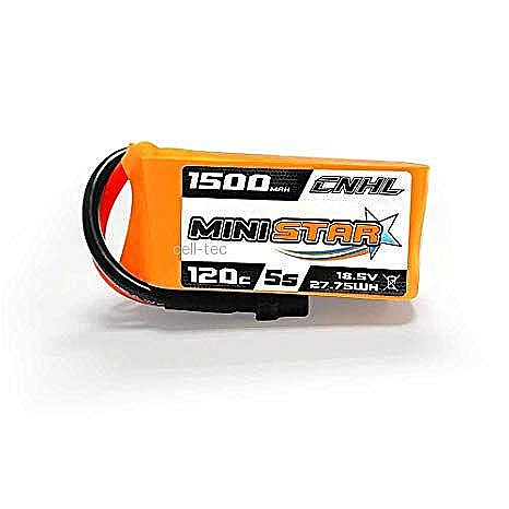 ����� - CNHL MiniStar 18.5V 1500mAh 5S 120C Lipo battery XT60U Plug for RC Drone FPV Racing 
