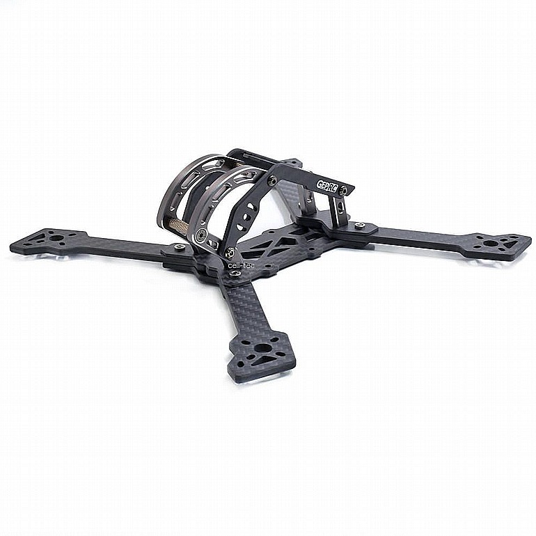 ���� ����� ���� - Geprc Mark3 H5 225mm Wheelbase 4mm Arm 3K Carbon Fiber & CNC 5 Inch Racing Frame Kit for RC Drone 