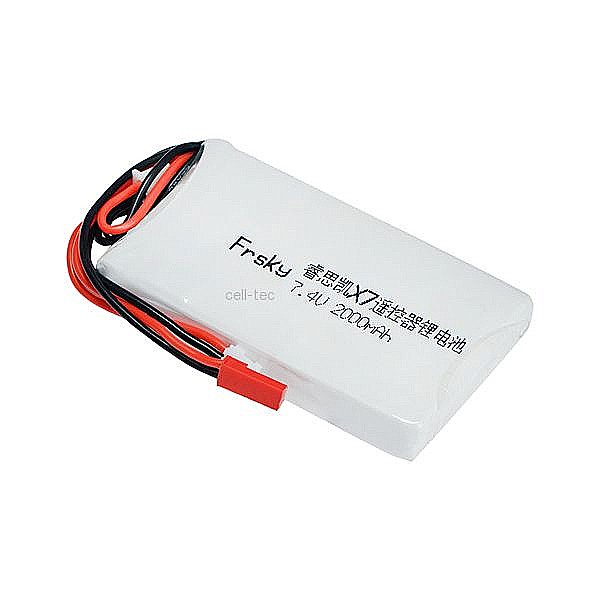 ����� ����/������� - 7.4V 2S 2000mAh 8C Lipo Battery Compatible for Frsky ACCST Taranis Q X7 Transmitter 