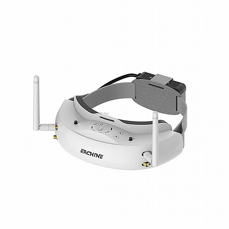 ����� - Eachine EV200D 1280*720 5.8G 72CH True Diversity FPV Goggles HD Port in 2D/3D Built-in DVR - White Set B