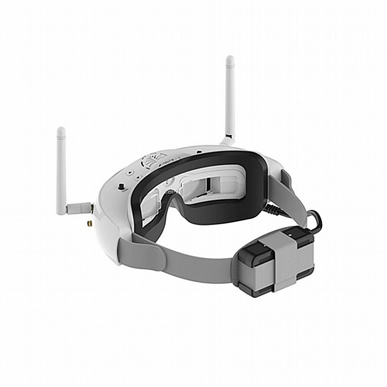 ����� - Eachine EV200D 1280*720 5.8G 72CH True Diversity FPV Goggles HD Port in 2D/3D Built-in DVR - White Set B