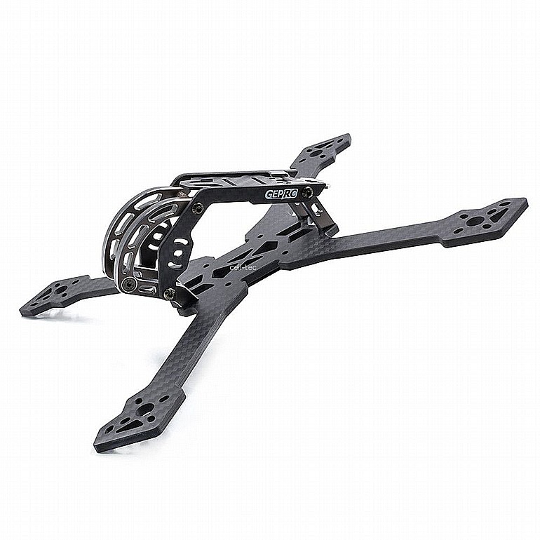 ���� ����� ���� - Geprc Mark3 T5 225mm Wheelbase 4mm Arm 3K Carbon Fiber & CNC X Type Freestyle Frame Kit for RC Drone