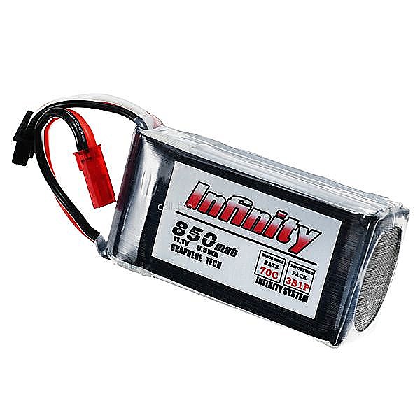 ����� - AHTECH Infinity 850mAh 70C 3S1P Graphene Tech Lipo Battery for RC FPV Racing Drone