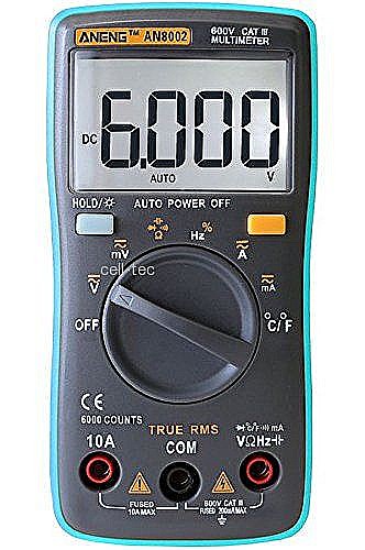 �������� - ANENG AN8002 Digital True RMS 6000 Counts Multimeter AC/DC Current Voltage Frequency Resistance Temperature Tester ?/?