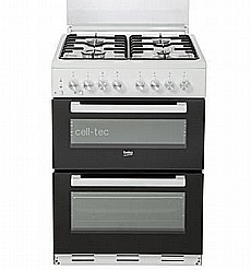 תנור משולב כיריים דו תאי BEKO KFDM62120DWDSL תנור משולב כיריים דו תאי BEKO KFDM62120DWDSL