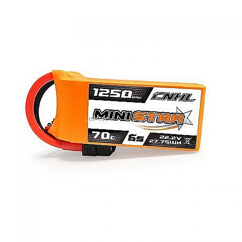 ����� - CNHL MiniStar 1250MAH 22.2V 6S 70C Lipo Battery