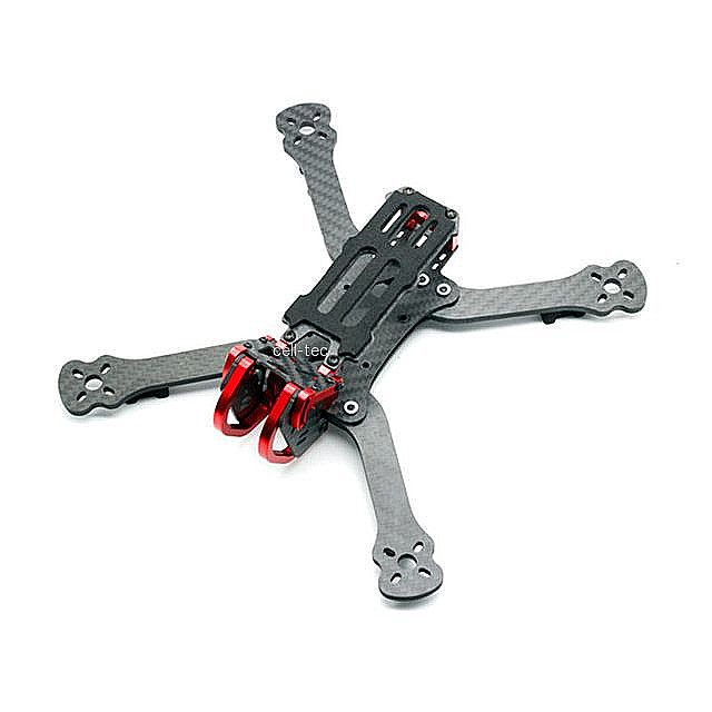 ���� ����� - HSKRC Karry240 240mm Wheelbase 4mm Arm Thickness Carbon Fiber Frame Kit for RC Drone FPV Racing
