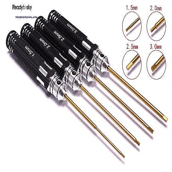 �� 4 ����� ��� - 4 pcs Hex Screwdriver Set