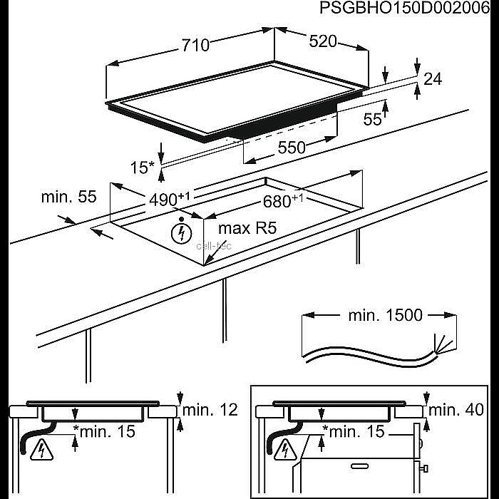 ������ ��������� AEG HK774400FB