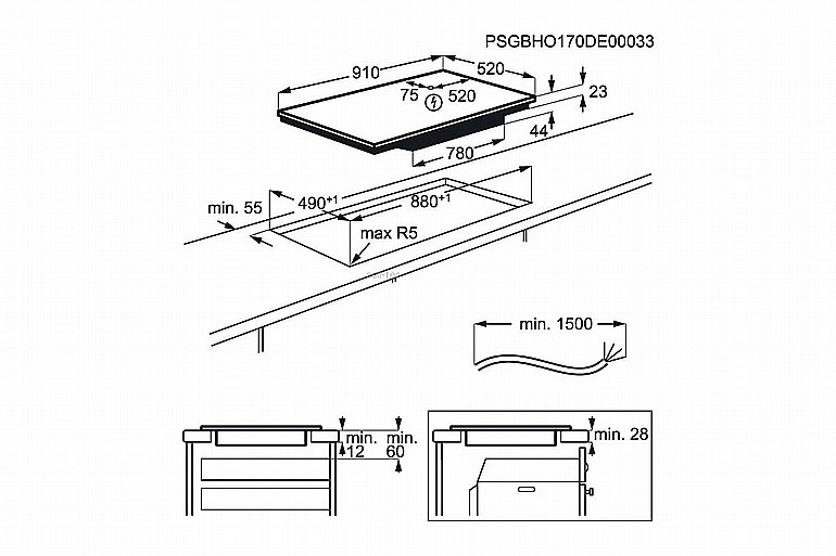 ������ ��������� AEG IKE95471FB
