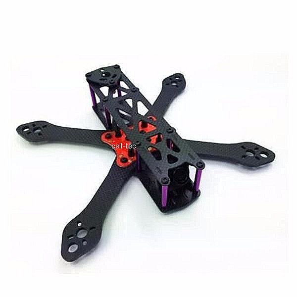���� ����� - Martian II 220 220mm 4mm Arm Thickness Carbon Fiber Frame Kit w/ PDB For RC Drone