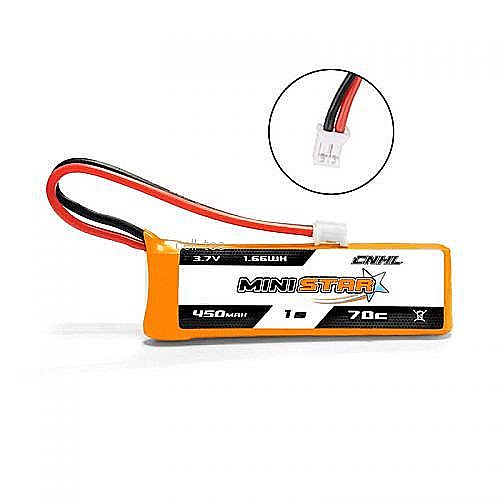 ����� - CNHL MiniStar 450mAh 3.7V 1S 70C Lipo Battery With PH 2.0 for EMAX TinyHawk