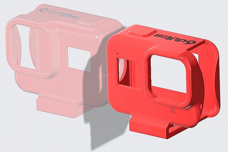 ���� Tpu ������ ����� 8 - gopro hero8 holder ���� wArp9