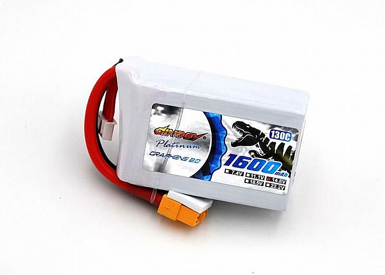 ����� - Dinogy Platinum Graphene 2.0 4S 1600mah 130C/260C