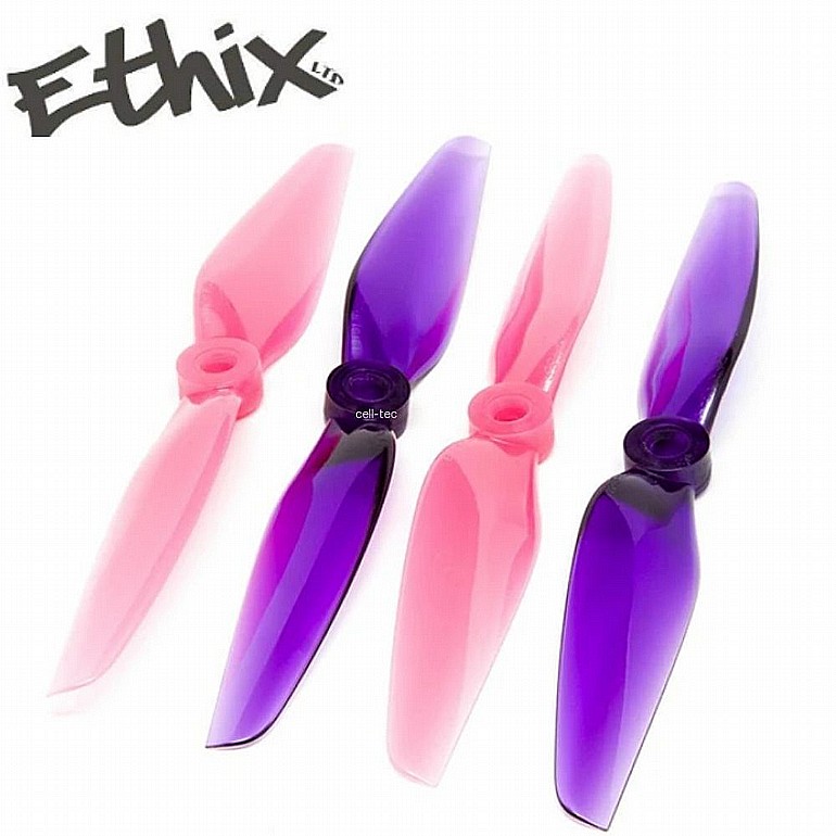 סט 4 יחידות פרופלורים - ETHIX K2 BUBBLE GUM (2CW+2CCW)-POLY CARBONATE גודל 6