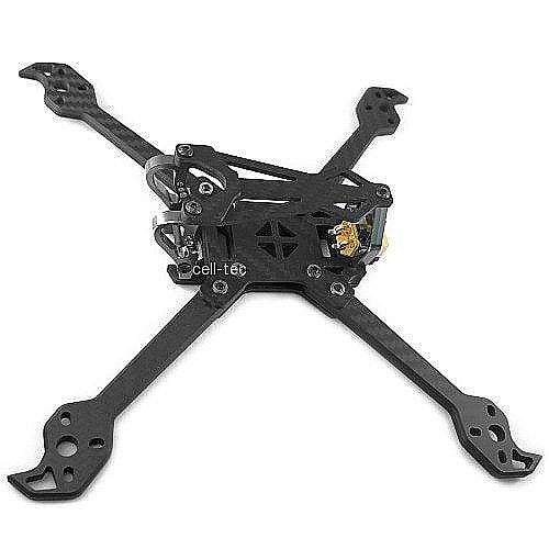 ���� ����� - FLYWOO MACAW 220mm 5 Inch FPV Racing Frame Kit 5mm Arm - Titanium