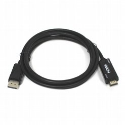 כבל מ-Display Port ל-4K@60Hz active 1.8m HDMI כבל מ-Display Port ל-4K@60Hz active 1.8m HDMI