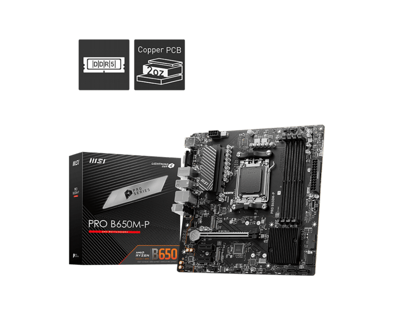 ��� �� MSI PRO B650M-P 4711377100953
