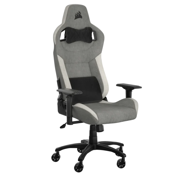 ���� ������� �� CORSAIR T3 RUSH 2023 Fabric White/Grey