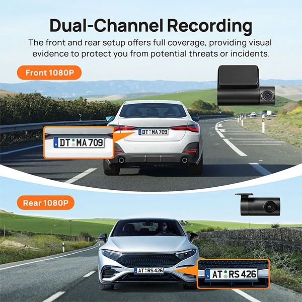 ����� ���� 70mai Dash Cam A200+�Rear Cam Set A200-1 Full HD