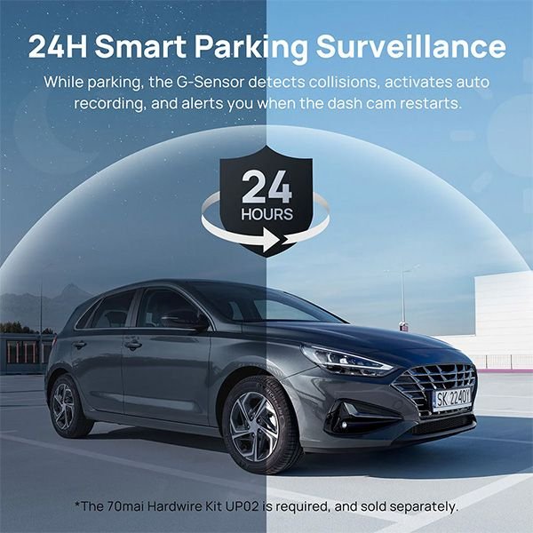 ����� ���� 70mai Dash Cam A200+�Rear Cam Set A200-1 Full HD