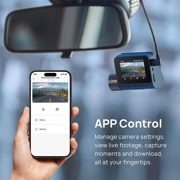 ����� ���� 70mai Dash Cam A200+�Rear Cam Set A200-1 Full HD