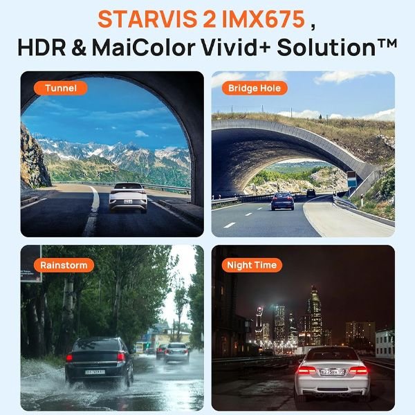 ����� ���� 70mai Dash Cam A510+�Rear Cam Set A510-1 Full HD